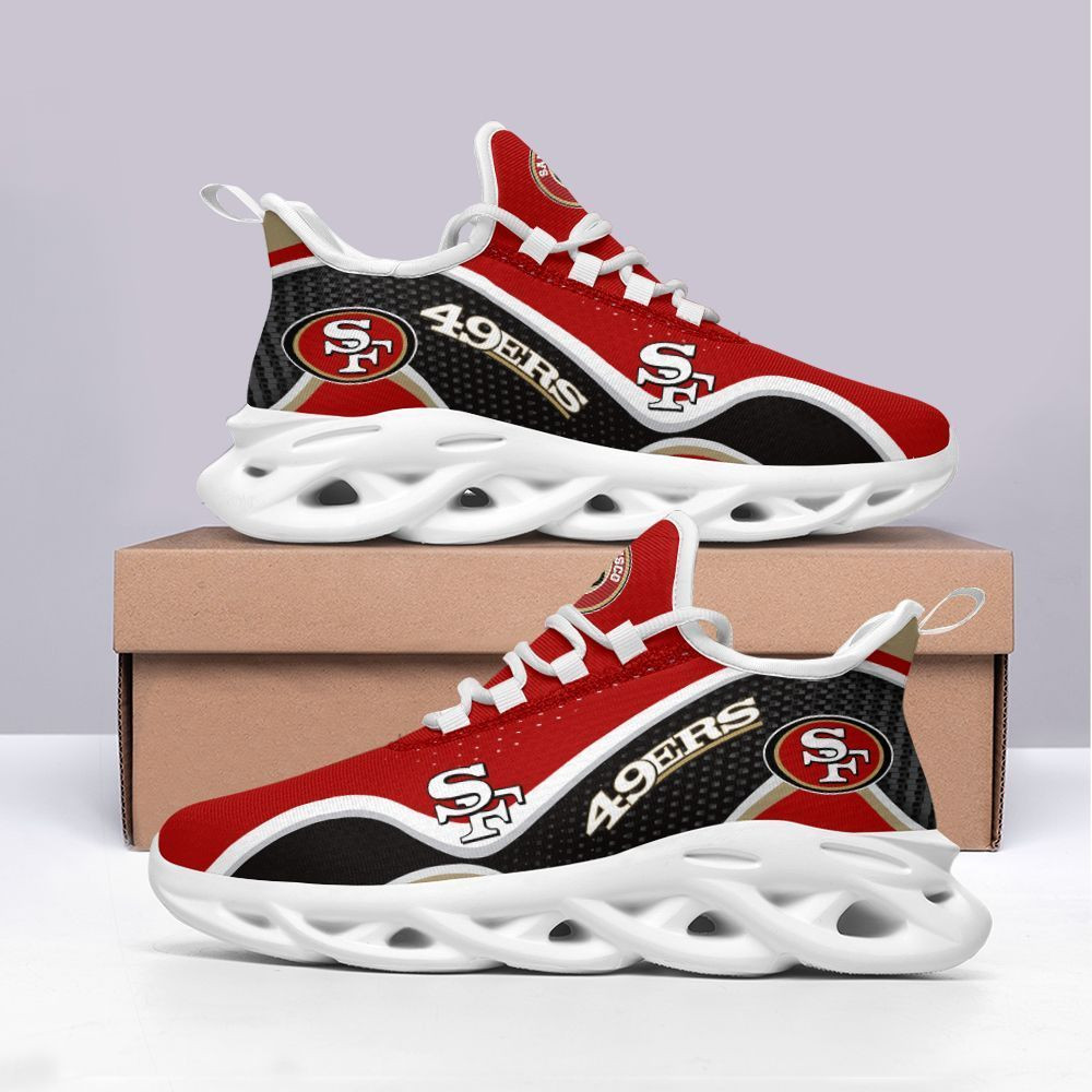 JWFancy San Francisco 49ers NFL Max Soul Shoes Sneakers For Men And Women