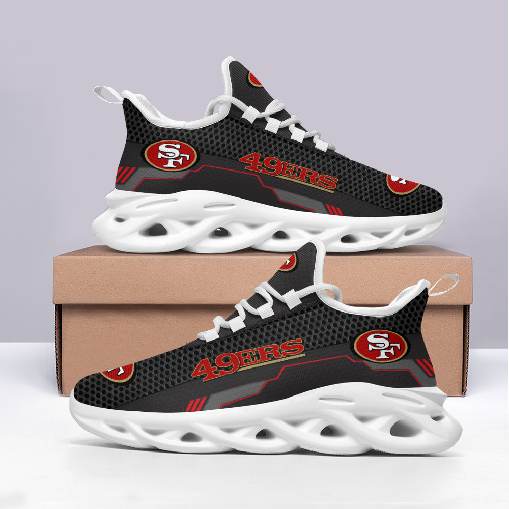 JWFancy San Francisco 49ers NFL Max Soul Shoes Sneakers For Men And Women