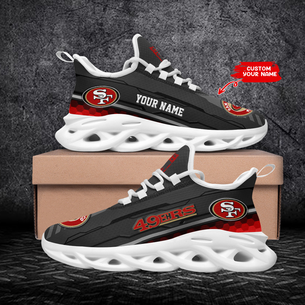 JWFancy San Francisco 49ers NFL Max Soul Shoes Sneakers For Men And Women