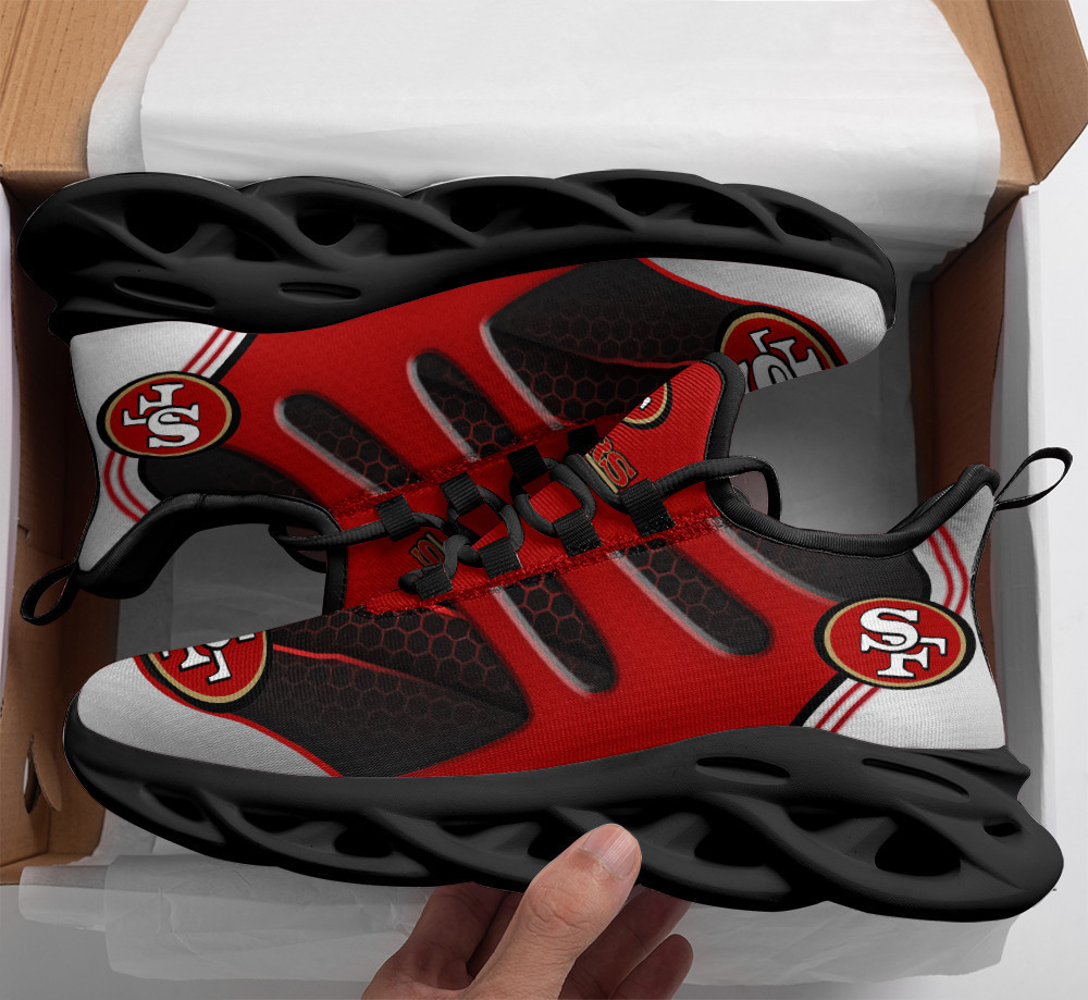 JWFancy San Francisco 49ers NFL Max Soul Shoes Sneakers For Men And Women