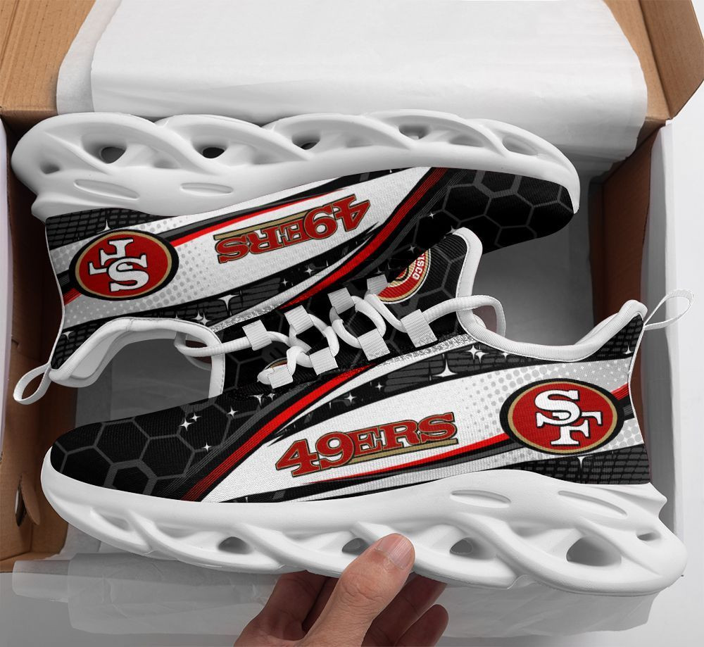 JWFancy San Francisco 49ers NFL Max Soul Shoes Sneakers For Men And Women