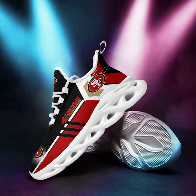 JWFancy San Francisco 49ers NFL Max Soul Shoes Sneakers For Men And Women