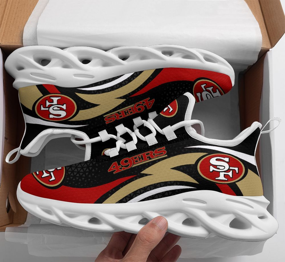 JWFancy San Francisco 49ers NFL Max Soul Shoes Sneakers For Men And Women