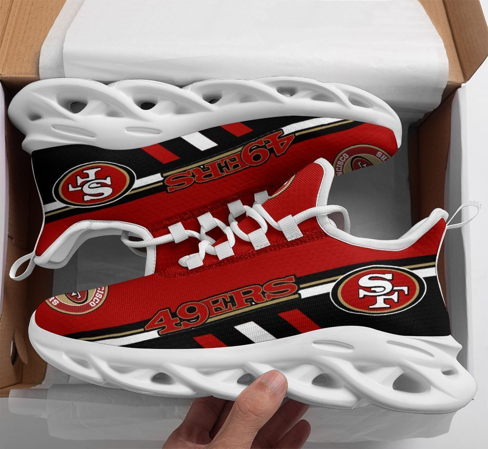 JWFancy San Francisco 49ers NFL Max Soul Shoes Sneakers For Men And Women
