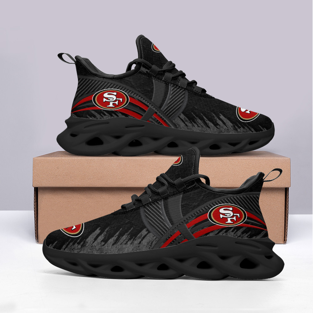 JWFancy San Francisco 49ers NFL Max Soul Shoes Sneakers For Men And Women