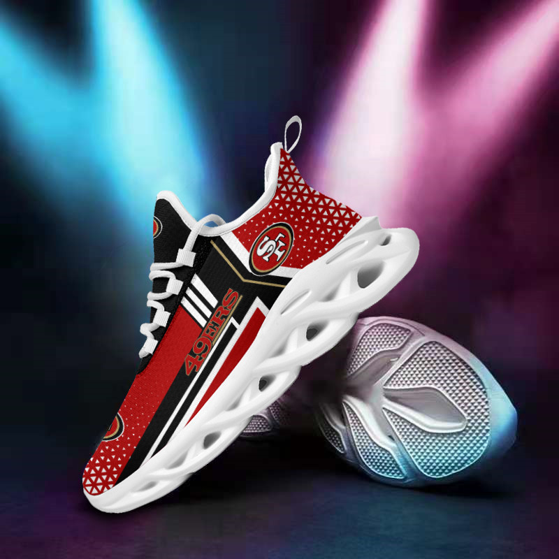 JWFancy San Francisco 49ers NFL Max Soul Shoes Sneakers For Men And Women