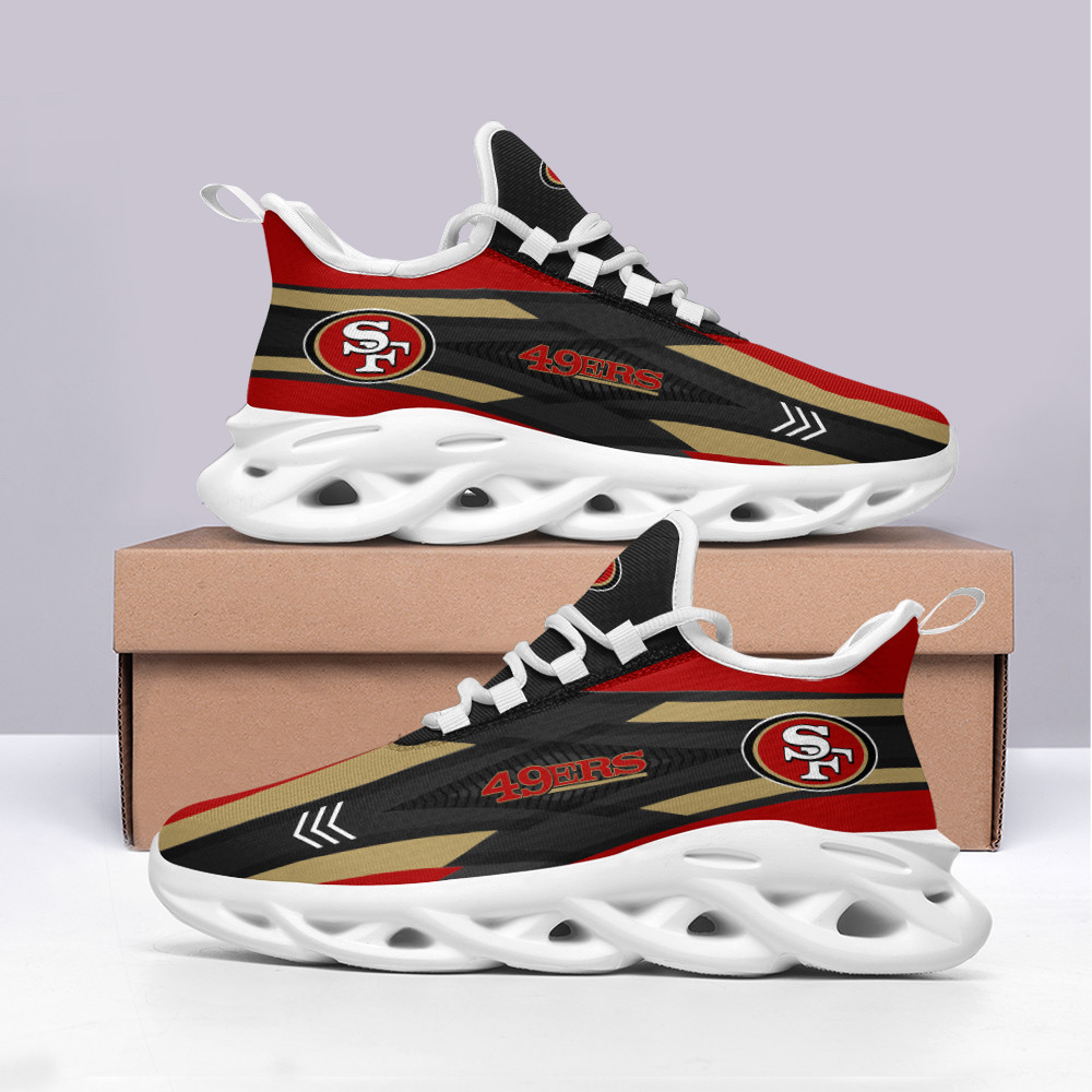 JWFancy San Francisco 49ers NFL Max Soul Shoes Sneakers For Men And Women