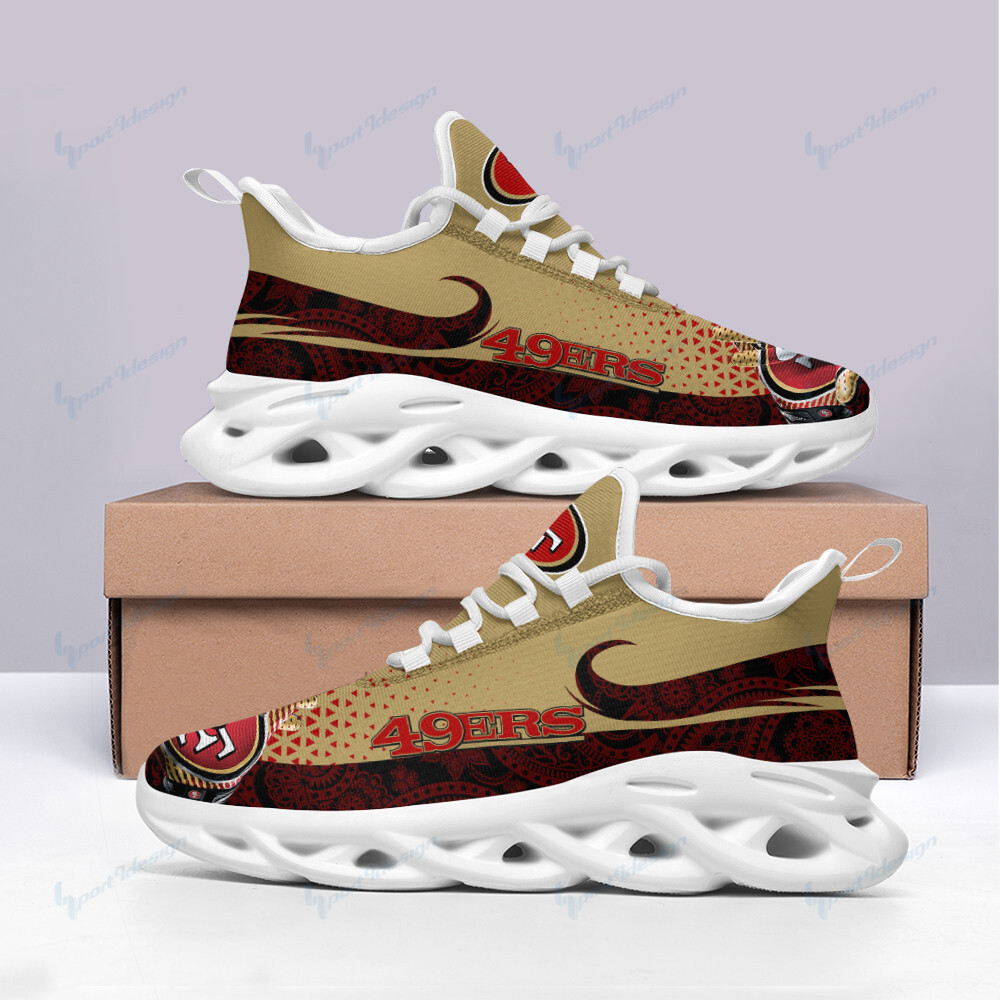 JWFancy San Francisco 49ers NFL Max Soul Shoes Sneakers For Men And Women