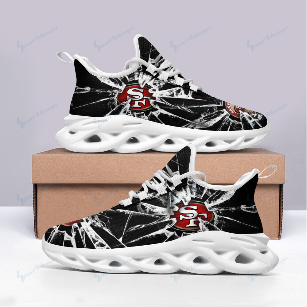 JWFancy San Francisco 49ers NFL Max Soul Shoes Sneakers For Men And Women