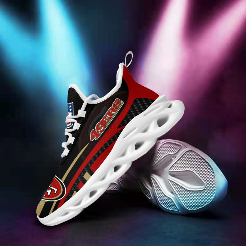JWFancy San Francisco 49ers NFL Max Soul Shoes Sneakers For Men And Women