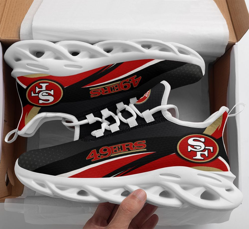 JWFancy San Francisco 49ers NFL Max Soul Shoes Sneakers For Men And Women