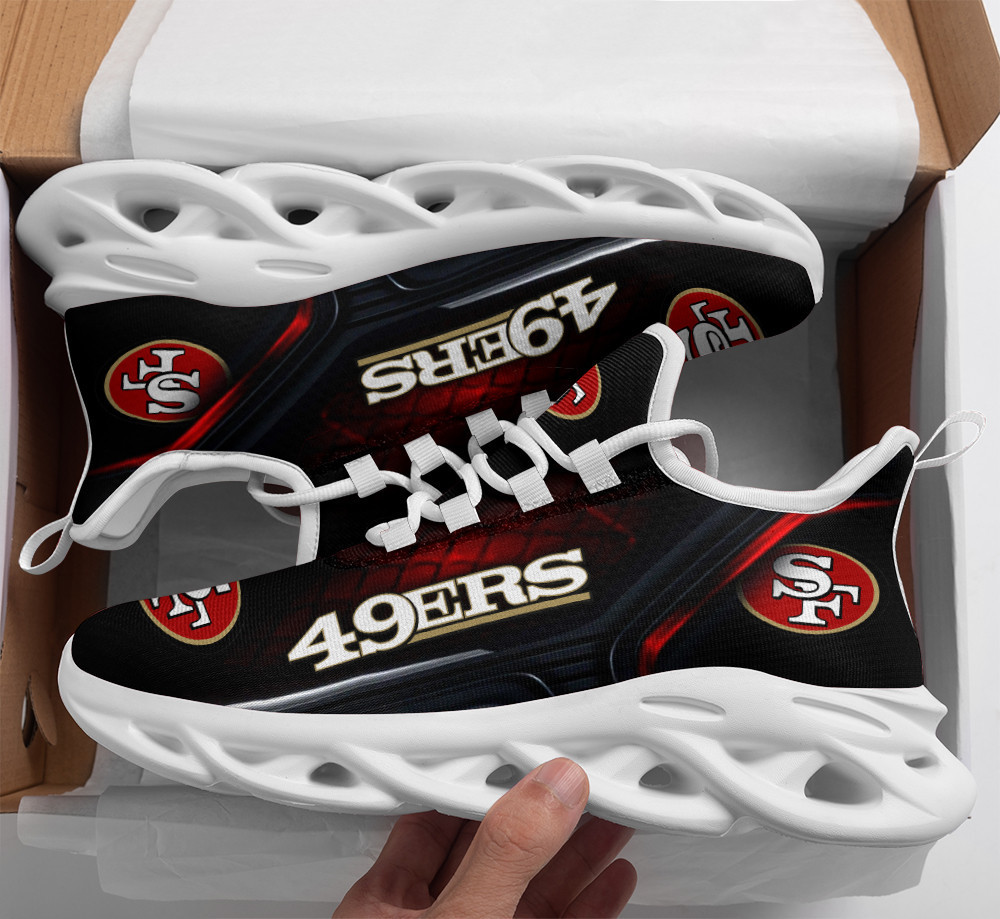 JWFancy San Francisco 49ers NFL Max Soul Shoes Sneakers For Men And Women
