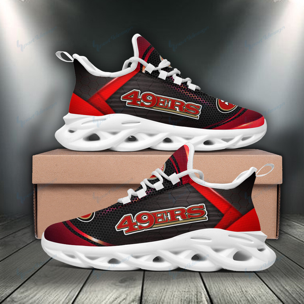 JWFancy San Francisco 49ers NFL Max Soul Shoes Sneakers For Men And Women