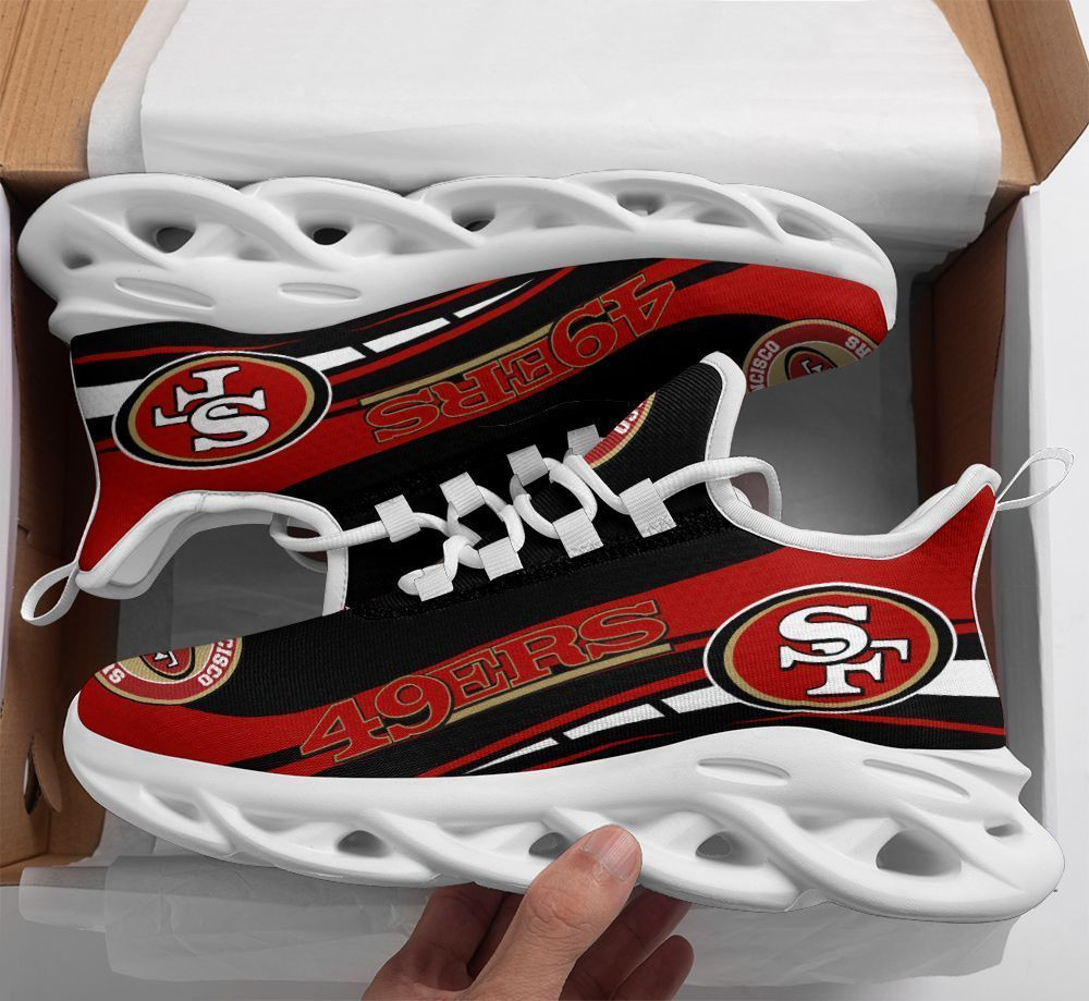 JWFancy San Francisco 49ers NFL Max Soul Shoes Sneakers For Men And Women