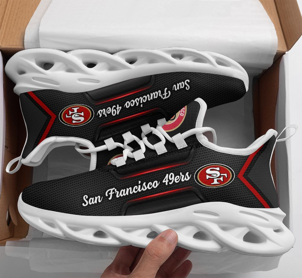 JWFancy San Francisco 49ers NFL Max Soul Shoes Sneakers For Men And Women