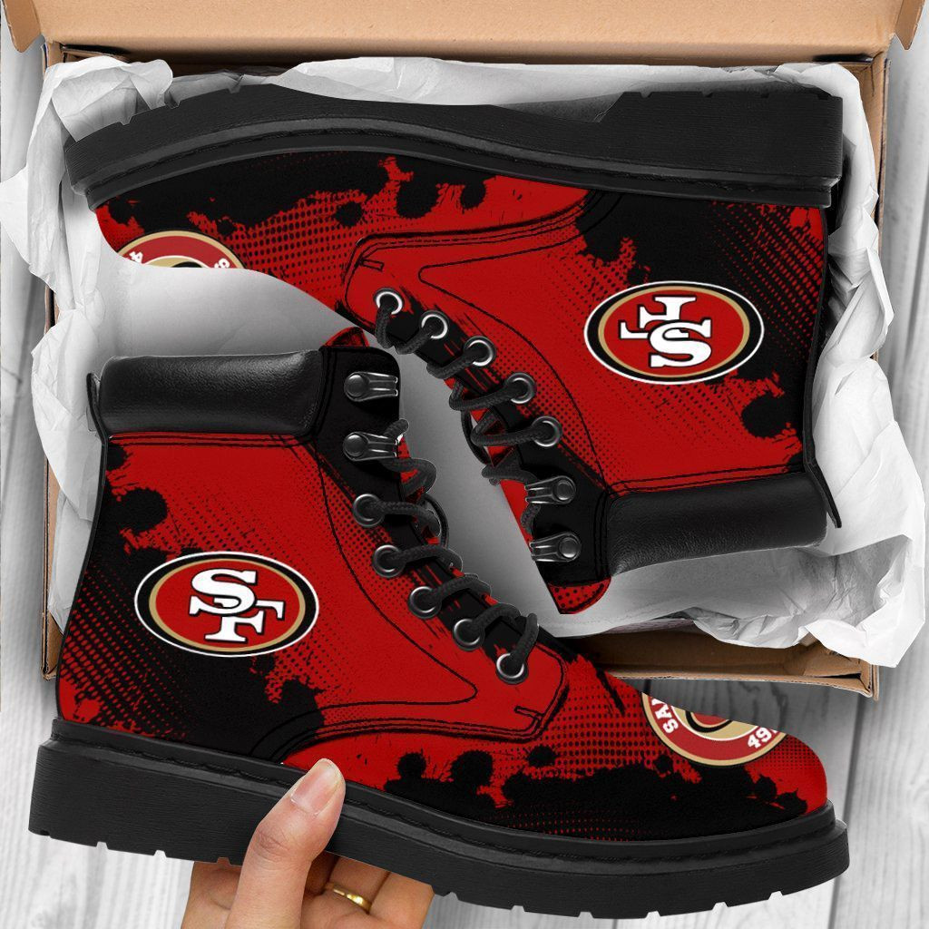JWFancy San Francisco 49ers TBL Boots Shoes For Men And Women