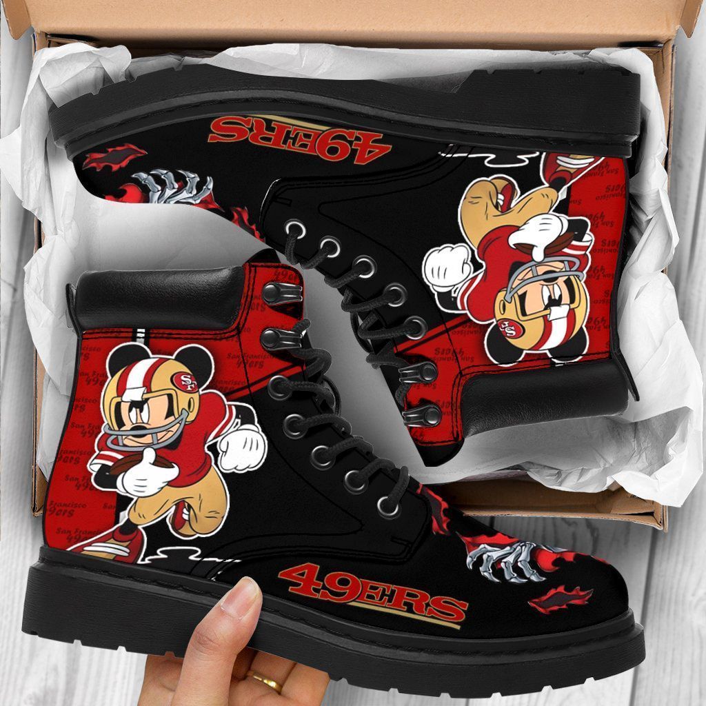 JWFancy San Francisco 49ers TBL Boots Shoes For Men And Women