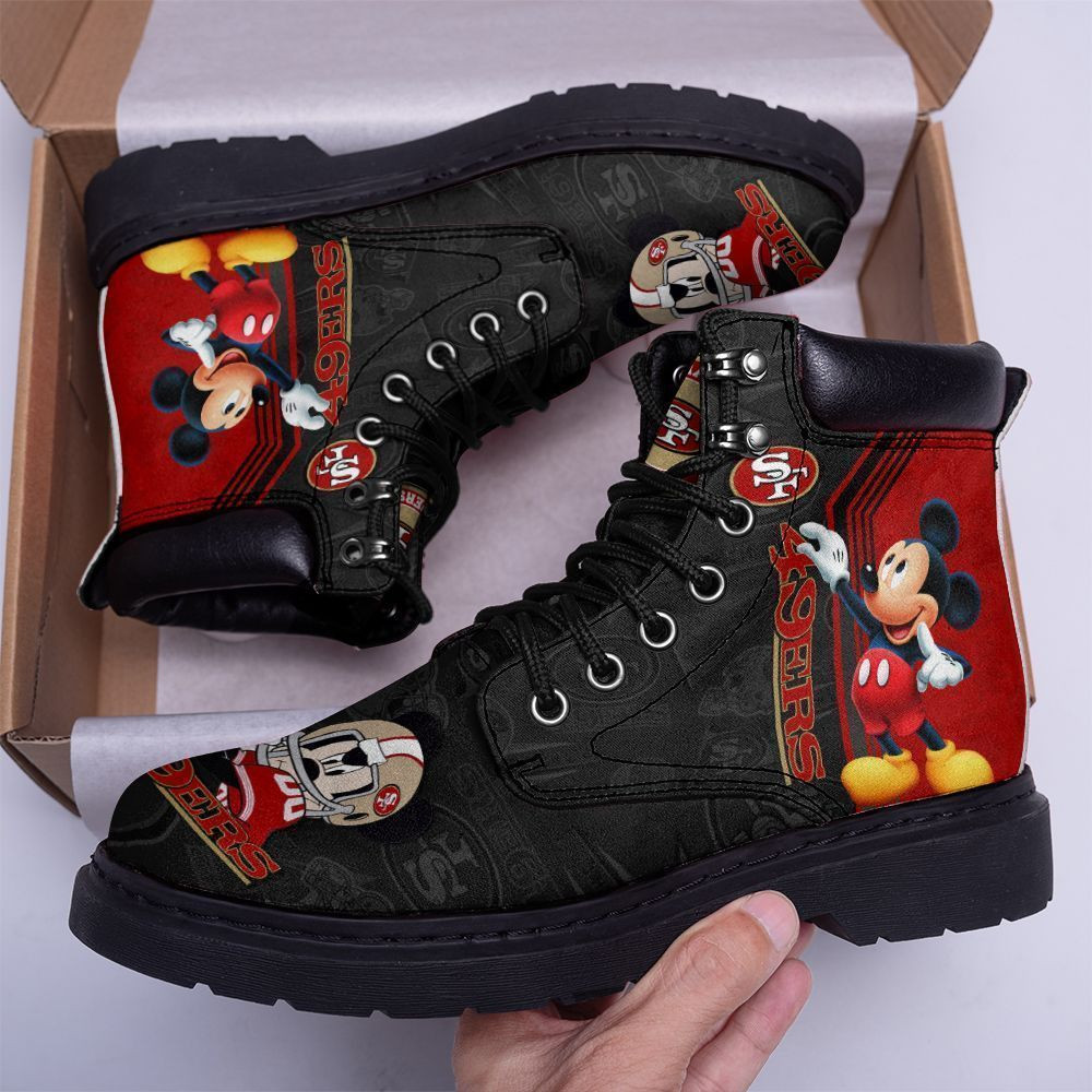 JWFancy San Francisco 49ers TBL Boots Shoes For Men And Women