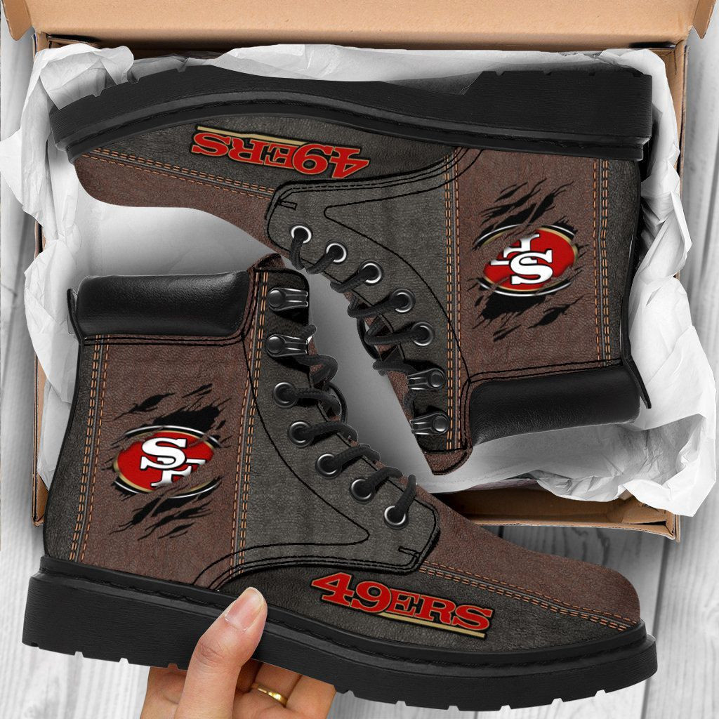 JWFancy San Francisco 49ers TBL Boots Shoes For Men And Women