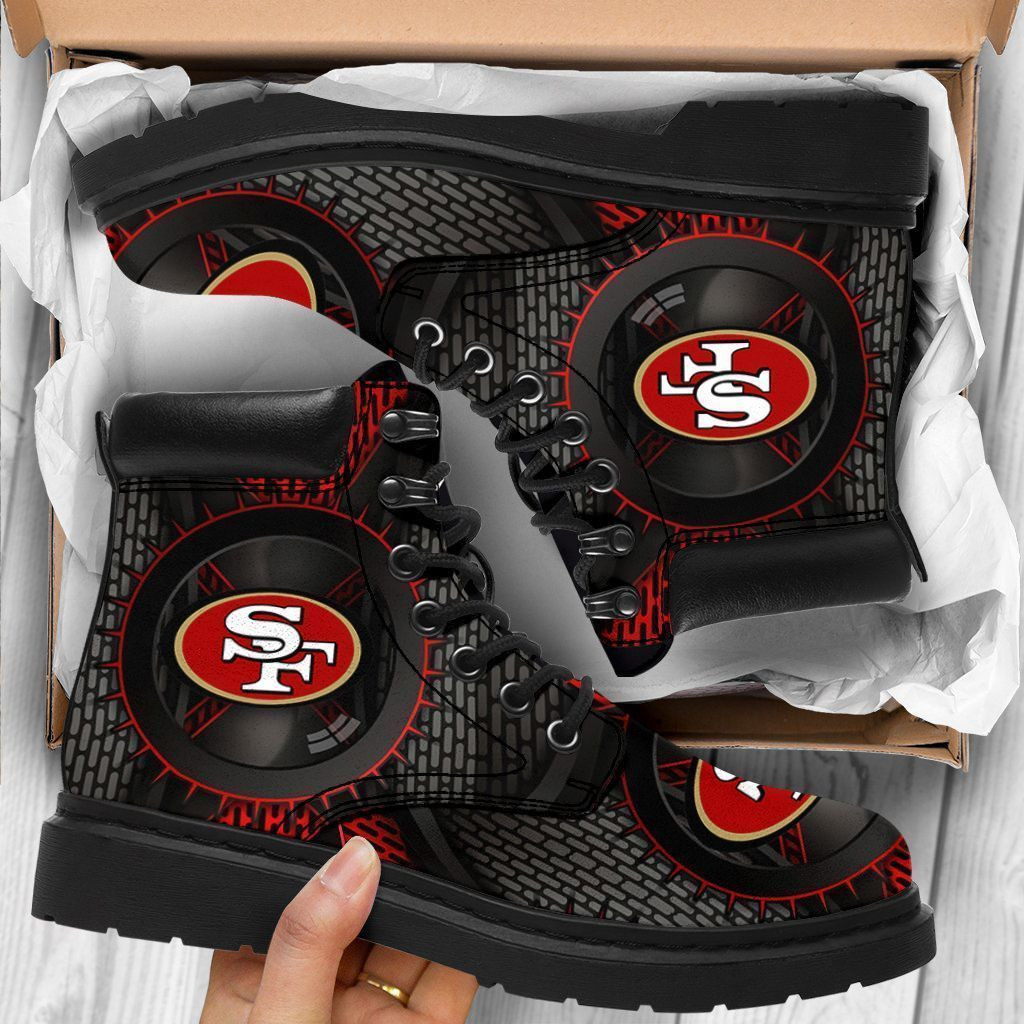 JWFancy San Francisco 49ers TBL Boots Shoes For Men And Women