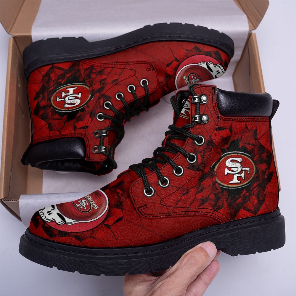 JWFancy San Francisco 49ers TBL Boots Shoes For Men And Women
