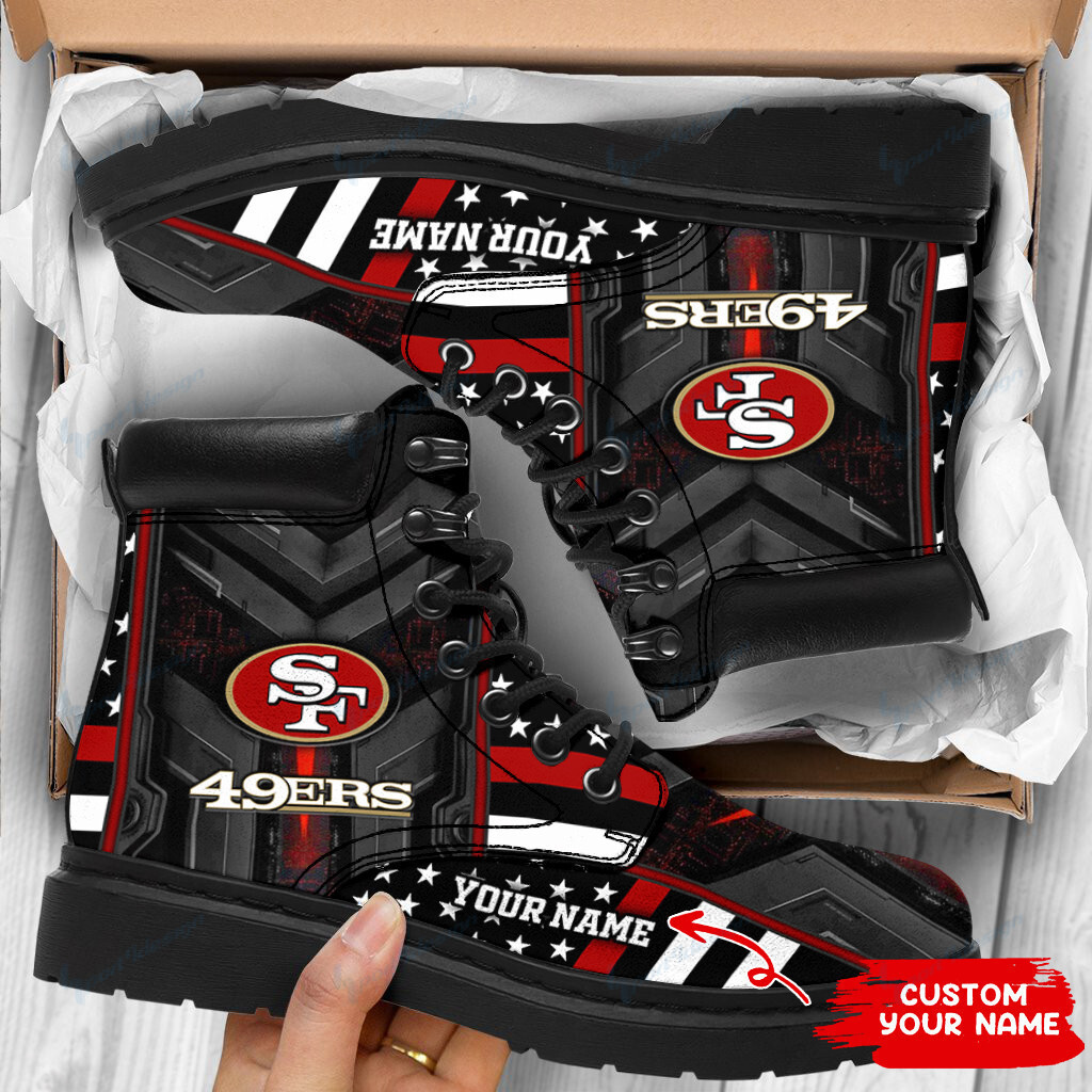 JWFancy San Francisco 49ers TBL Boots Shoes For Men And Women
