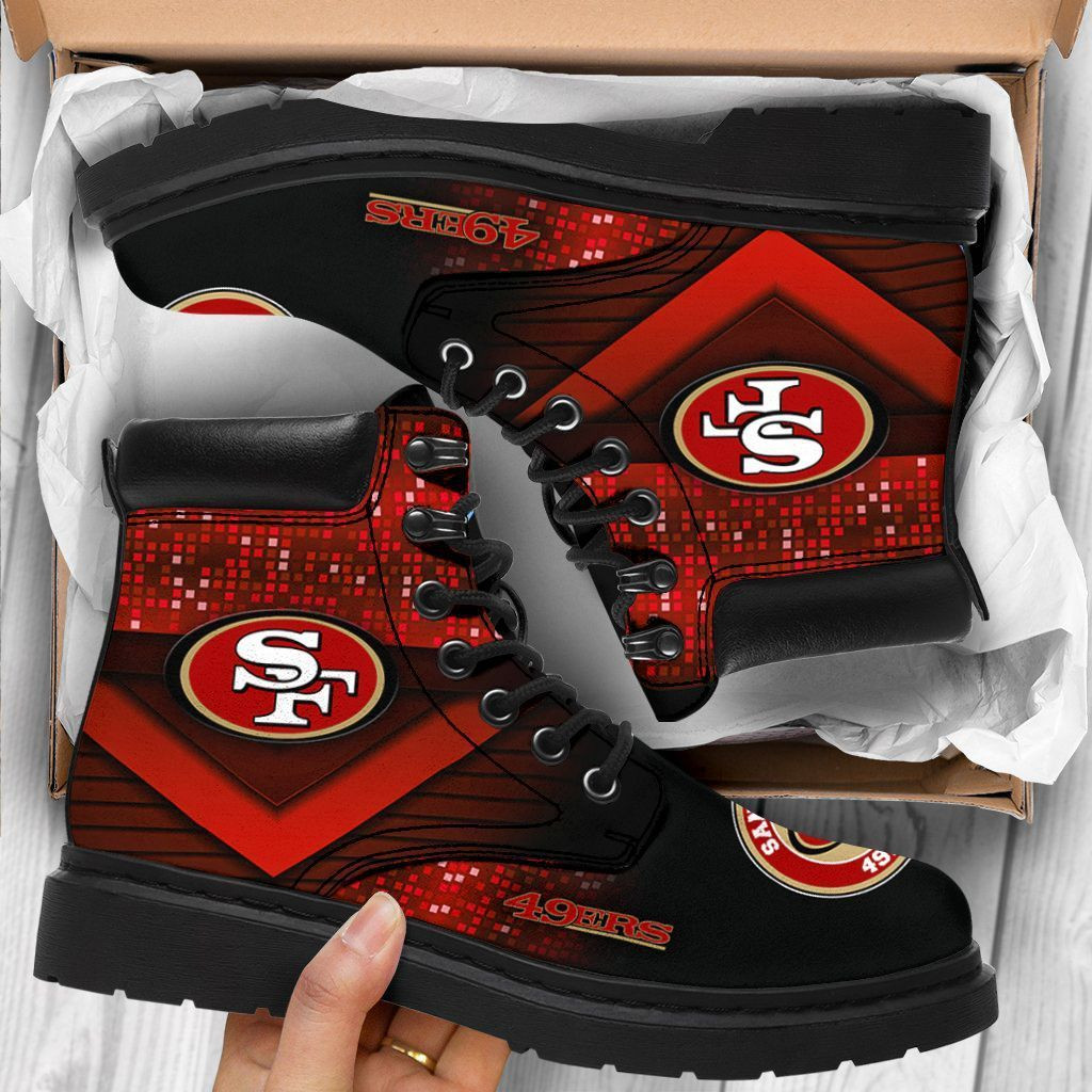JWFancy San Francisco 49ers TBL Boots Shoes For Men And Women