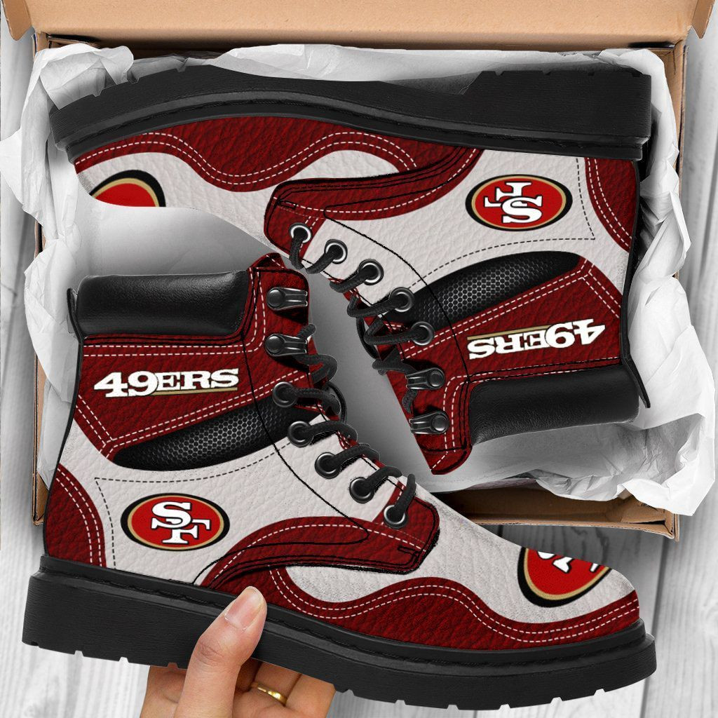 JWFancy San Francisco 49ers TBL Boots Shoes For Men And Women