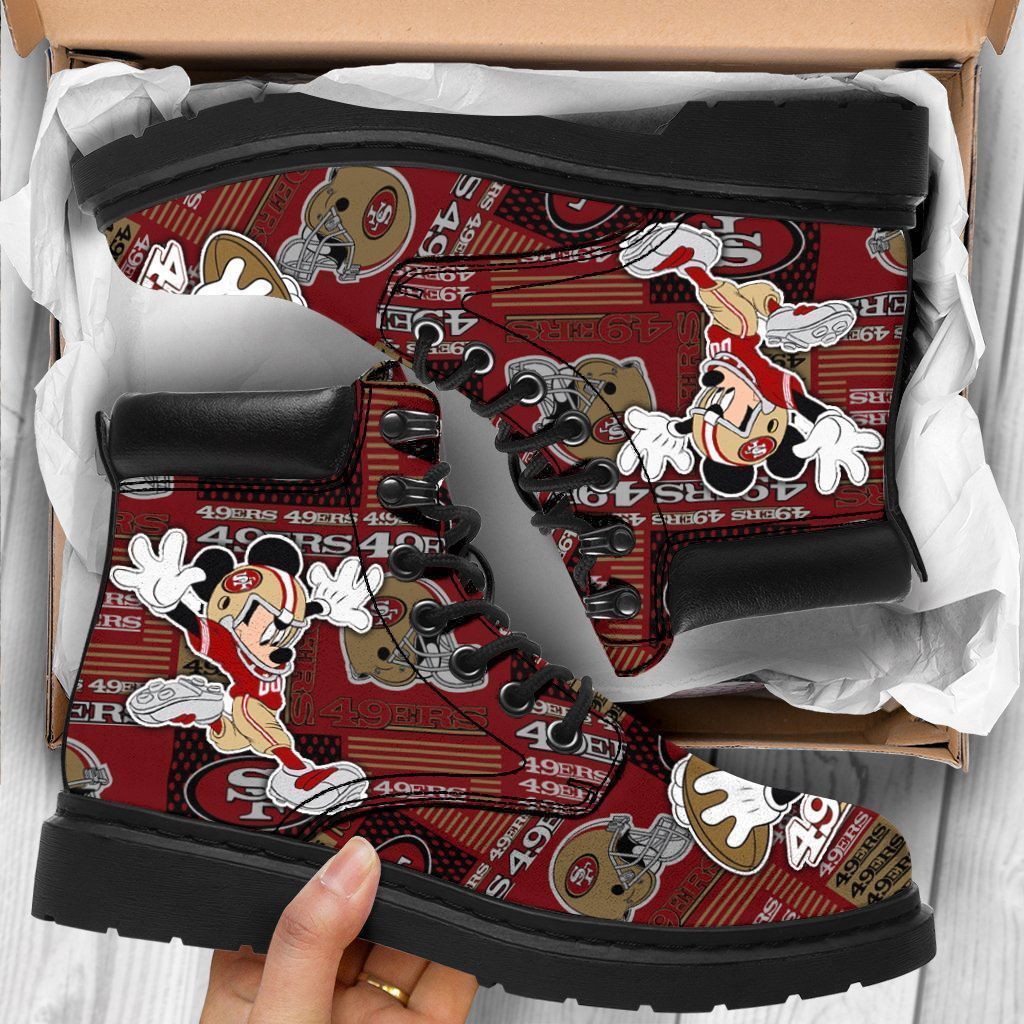 JWFancy San Francisco 49ers TBL Boots Shoes For Men And Women
