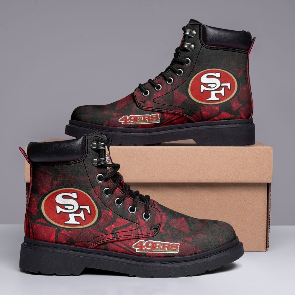 JWFancy San Francisco 49ers TBL Boots Shoes For Men And Women