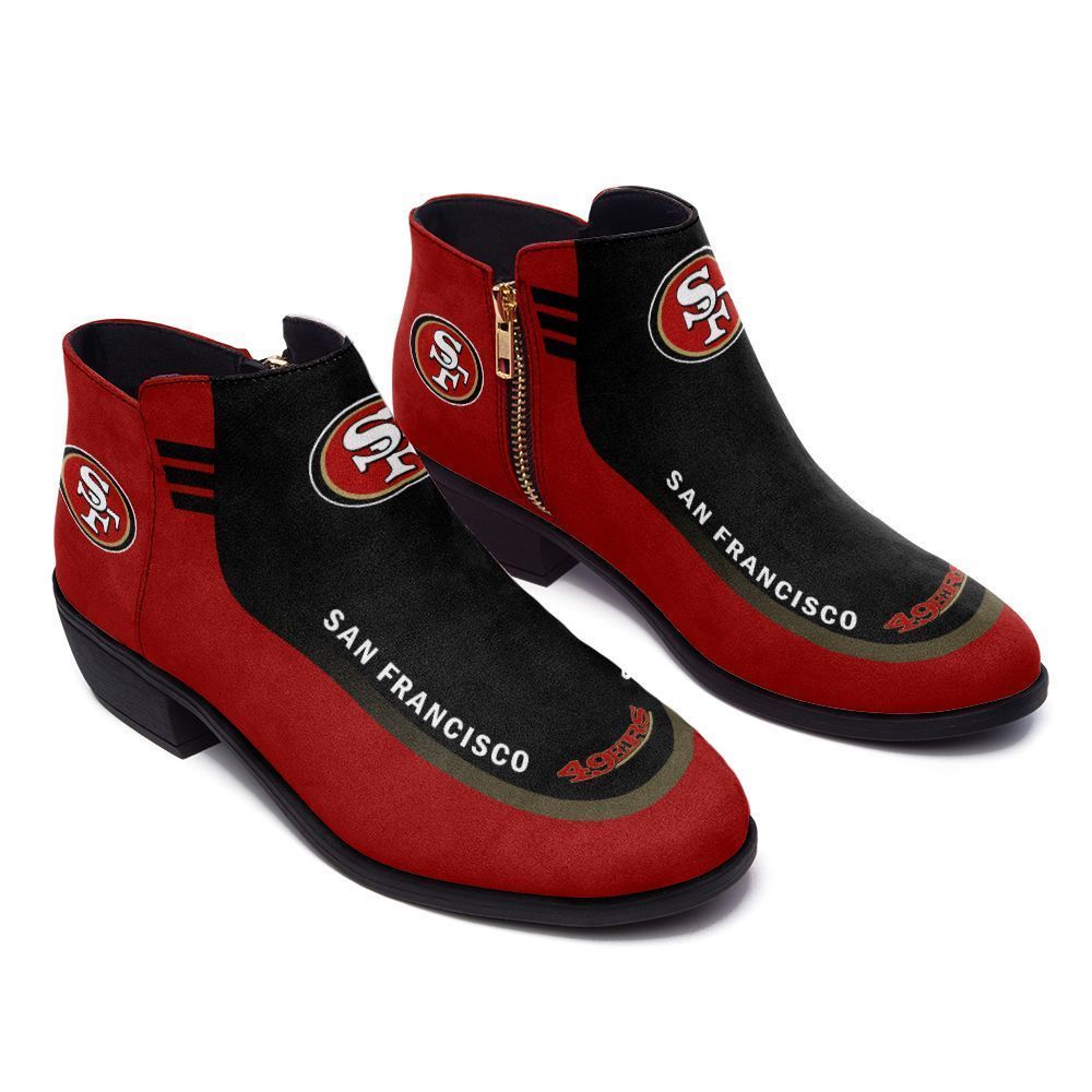 JWFancy San Francisco 49ers TBL Boots Shoes For Men And Women