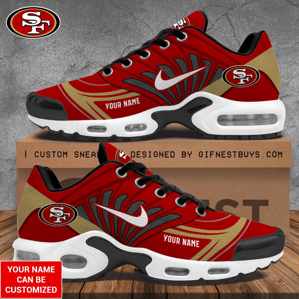 JWFancy San Francisco 49ers TN Shoes Sneakers For Men And Women