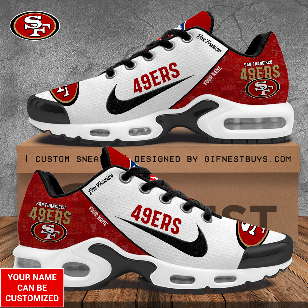 JWFancy San Francisco 49ers TN Shoes Sneakers For Men And Women
