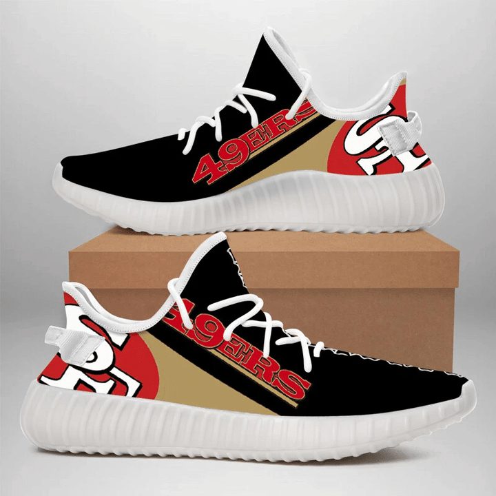 JWFancy San Francisco 49ers Yeezy Boost Shoes For Men And Women
