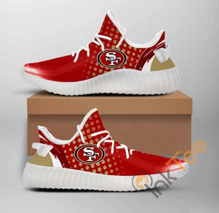 JWFancy San Francisco 49ers Yeezy Boost Shoes For Men And Women
