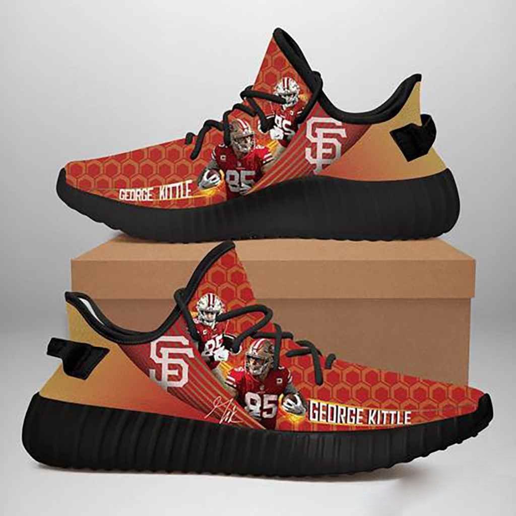 JWFancy San Francisco 49ers Yeezy Boost Shoes For Men And Women