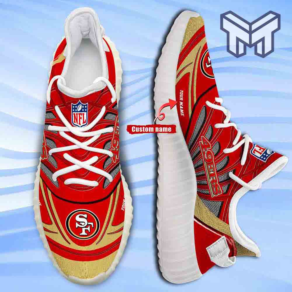 JWFancy San Francisco 49ers Yeezy Boost Shoes For Men And Women
