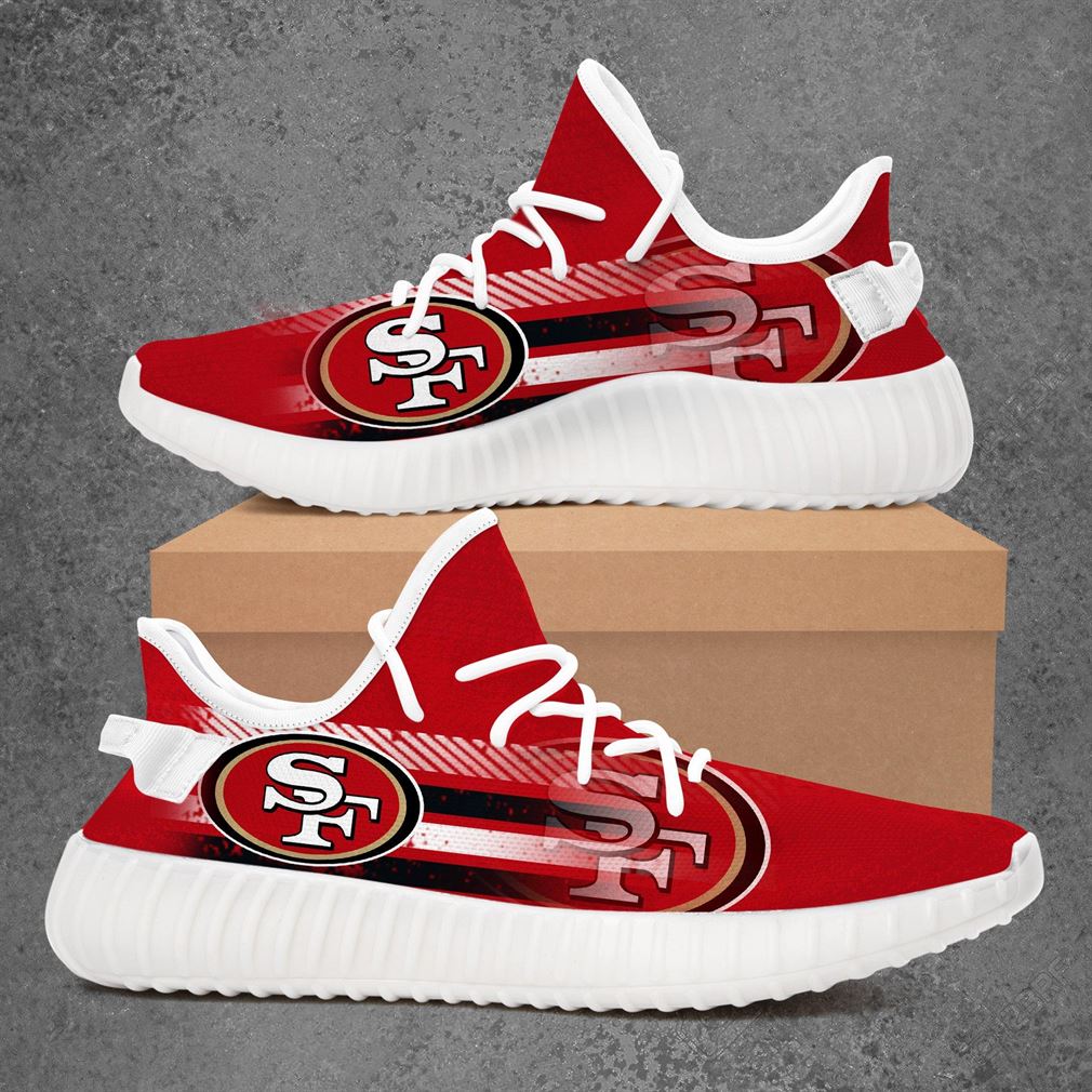 JWFancy San Francisco 49ers Yeezy Boost Shoes For Men And Women