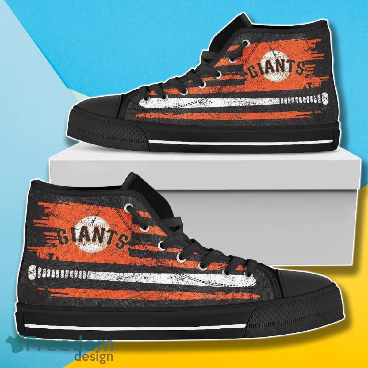 JWFancy San Francisco Giants High Top Canvas Sneakers Shoes For Men And Women