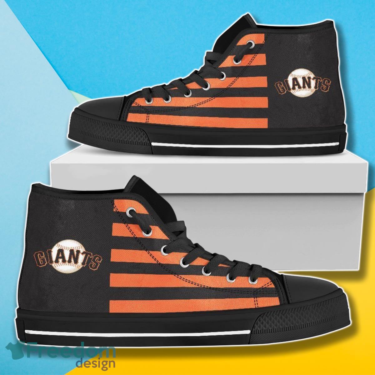 JWFancy San Francisco Giants High Top Canvas Sneakers Shoes For Men And Women