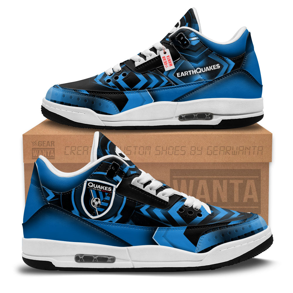 JWFancy San Jose Earthquakes AJ3 Sneakers Shoes For Men And Women