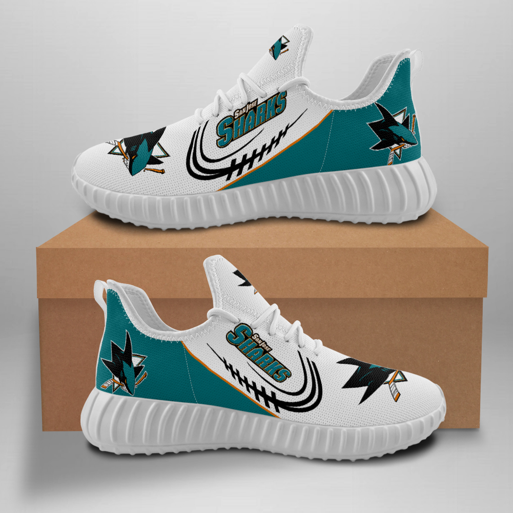 JWFancy San Jose Sharks Reze Sneakers Shoes For Men And Women