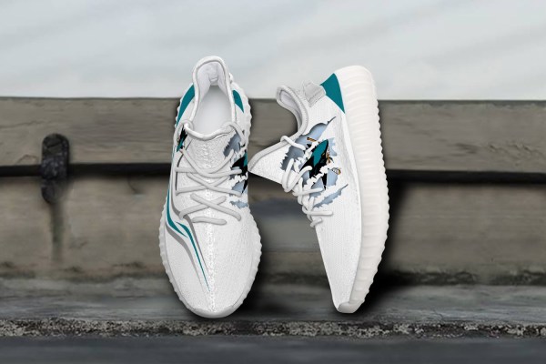 JWFancy San Jose Sharks Yeezy Boost Shoes For Men And Women