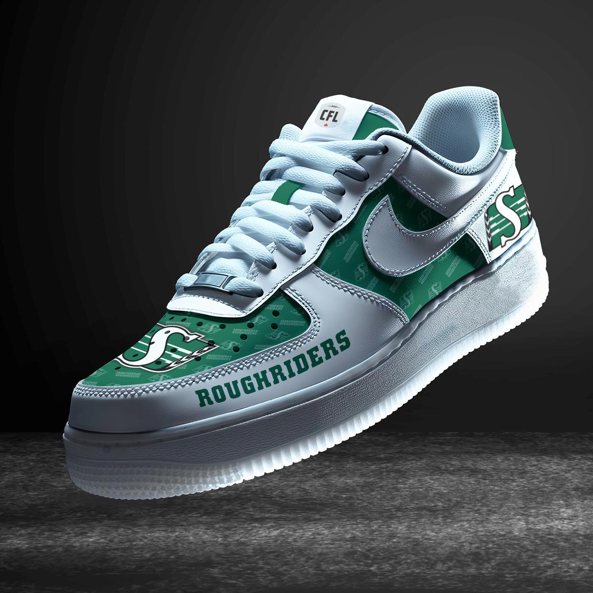 JWFancy Saskatchewan Roughriders Air Low-Top Sneakers Shoes For Men And Women