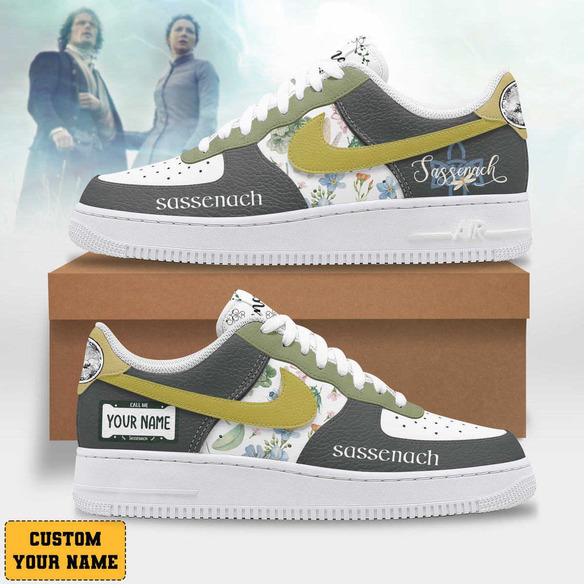 JWFancy Sassenach Air Low-Top Sneakers Shoes For Men And Women