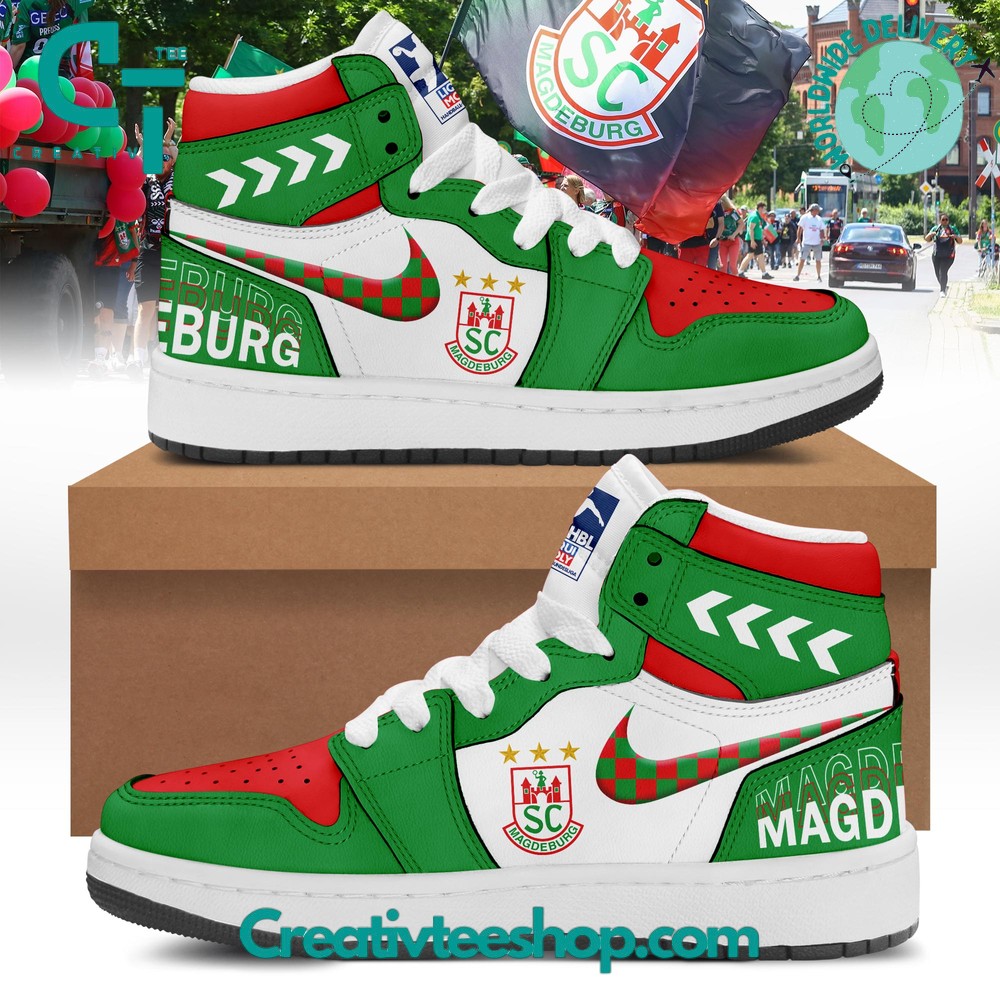 JWFancy SC Magdeburg AJ1 High Sneakers Shoes For Men And Women