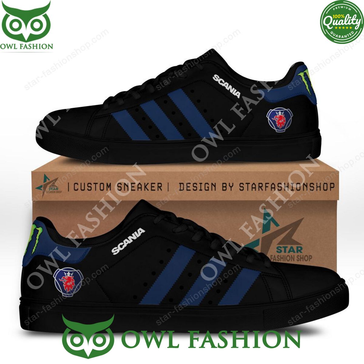 JWFancy Scania Skate Stan Shoes Sneakes For Men And Women