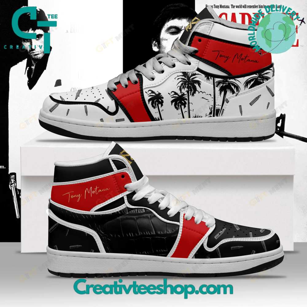 JWFancy Scarface AJ1 High Sneakers Shoes For Men And Women