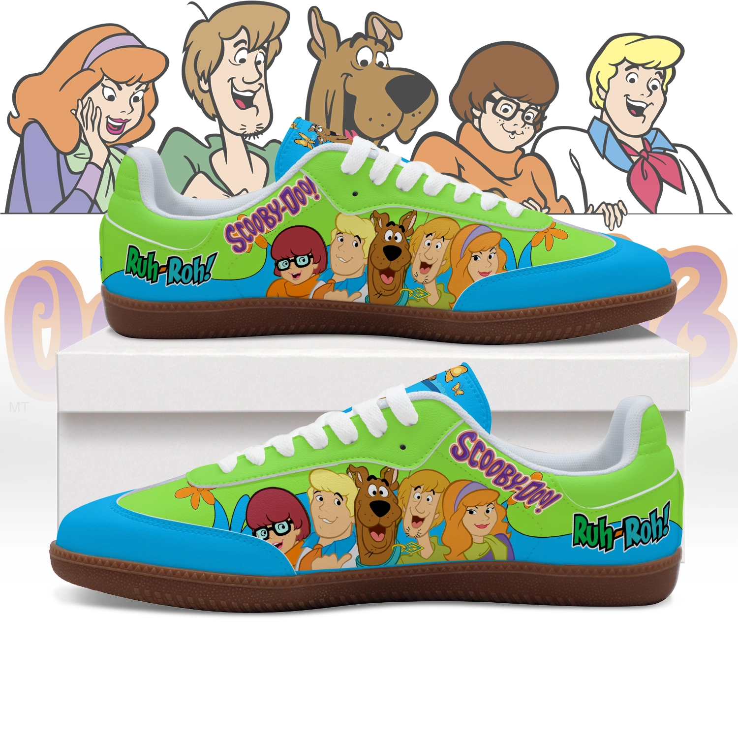JWFancy Scooby Doo Adidas Samba Shoes For Men And Women
