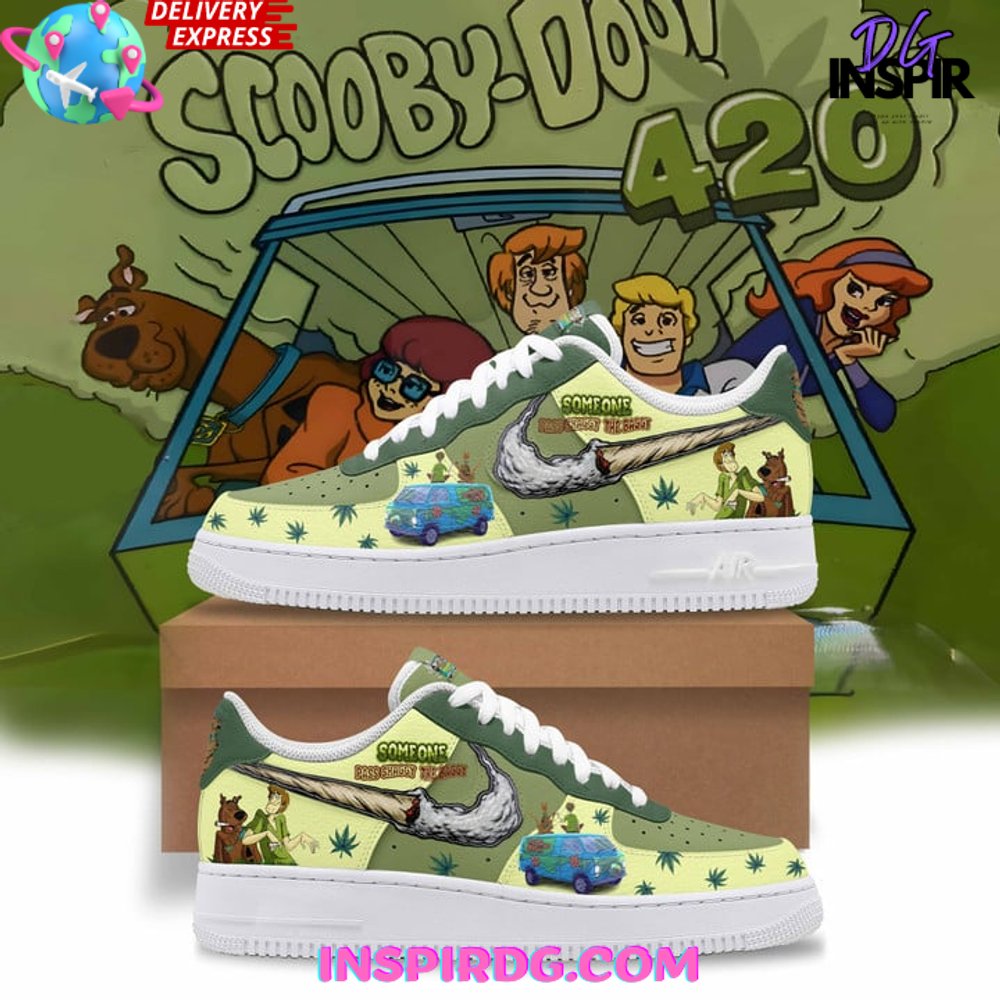 JWFancy Scooby Doo Air Low-Top Sneakers Shoes For Men And Women